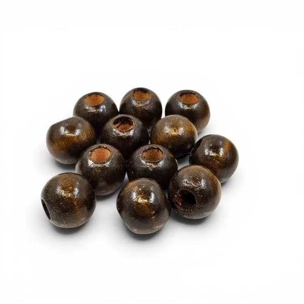 خرز خشبي جوزي 50g