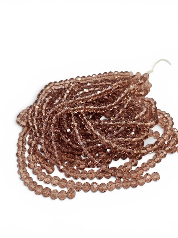 خرز كريستال 6mm